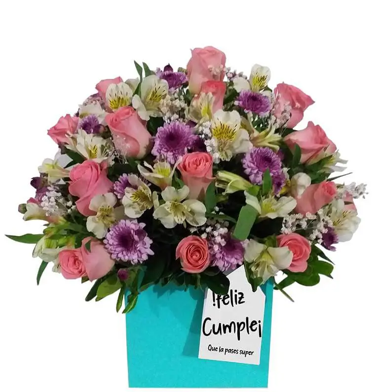 rosas rosadas en caja de madera,servicio a domicilio en veracruz y boca del rio