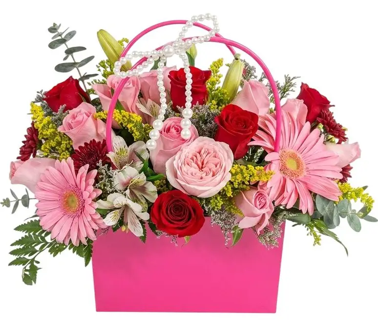 bolsita con flores mixtas