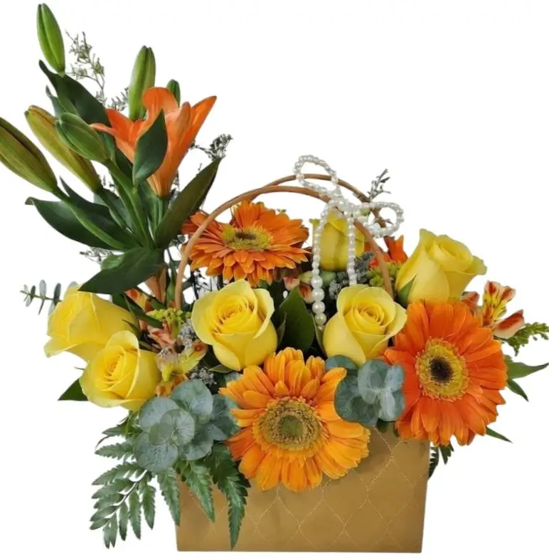 bolsita con flores mixtas