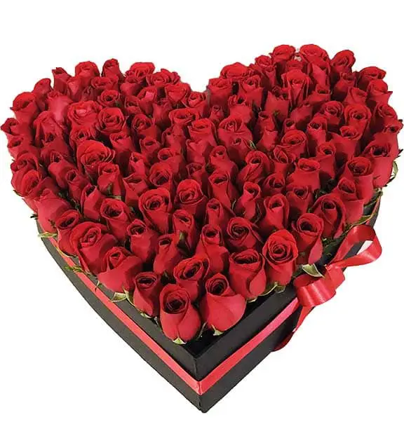 corazon con rosas Florería en Veracruz y Boca del Río: ¡Envío a domicilio! Encuentra las mejores flores y arreglos florales para cualquier ocasión